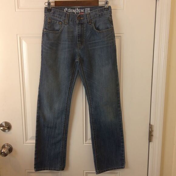 Levi's denizen 218 boys slim straight jeans - Picture 4 of 13